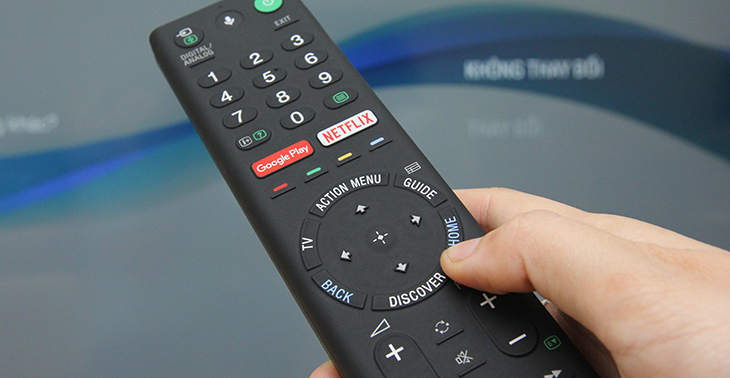 Hướng dẫn k&iacute;ch hoạt điều khiển tivi sony 4K