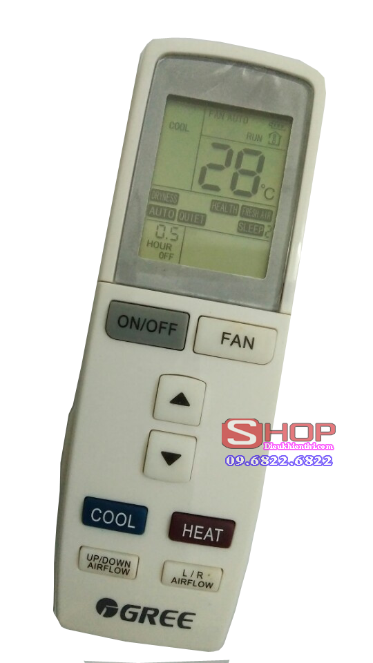 dieu khien dieu hoa gree